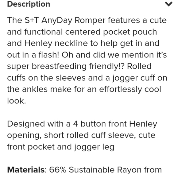 Smash and Tess. BNWT Anyday Romper in Becoming Blue. Size xxs - Picture 6 of 8